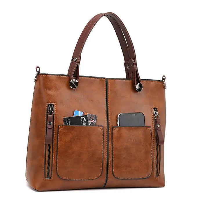 Amanda | Sac À Bandoulière En Cuir