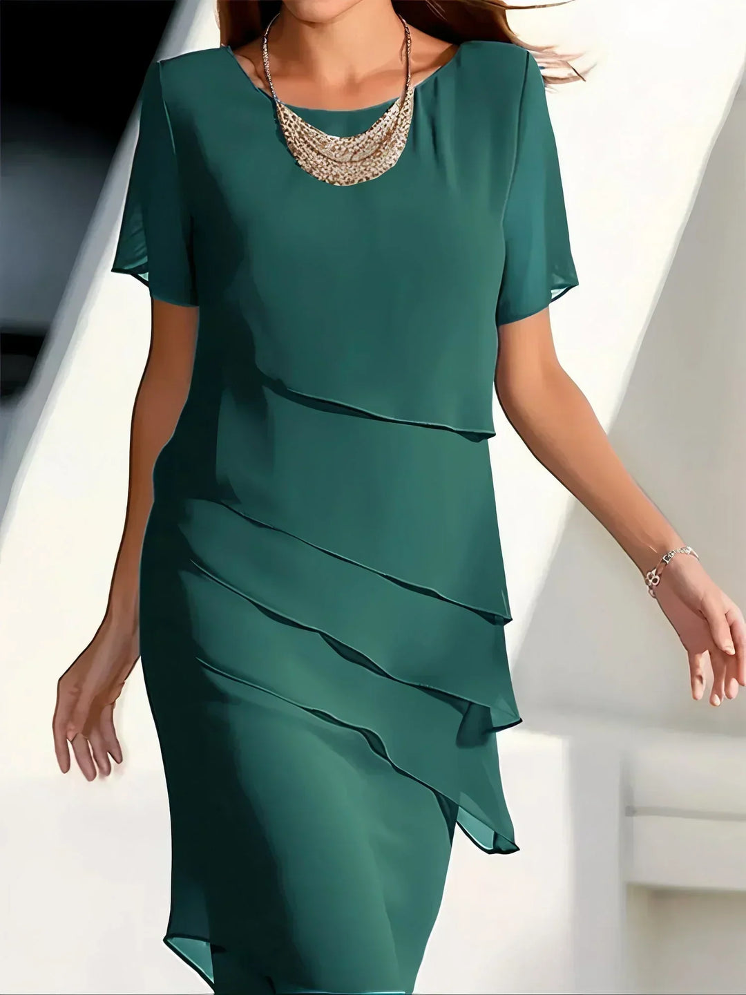 Orla™ - Robe élégante avec protection du ventre