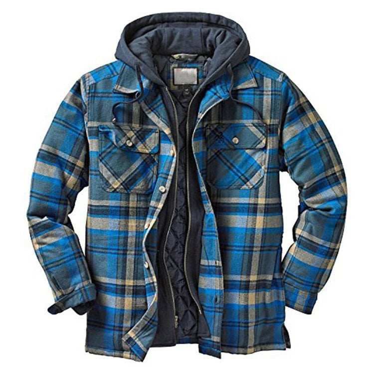 Filippo™ | Veste En Flanelle Avec Capuche