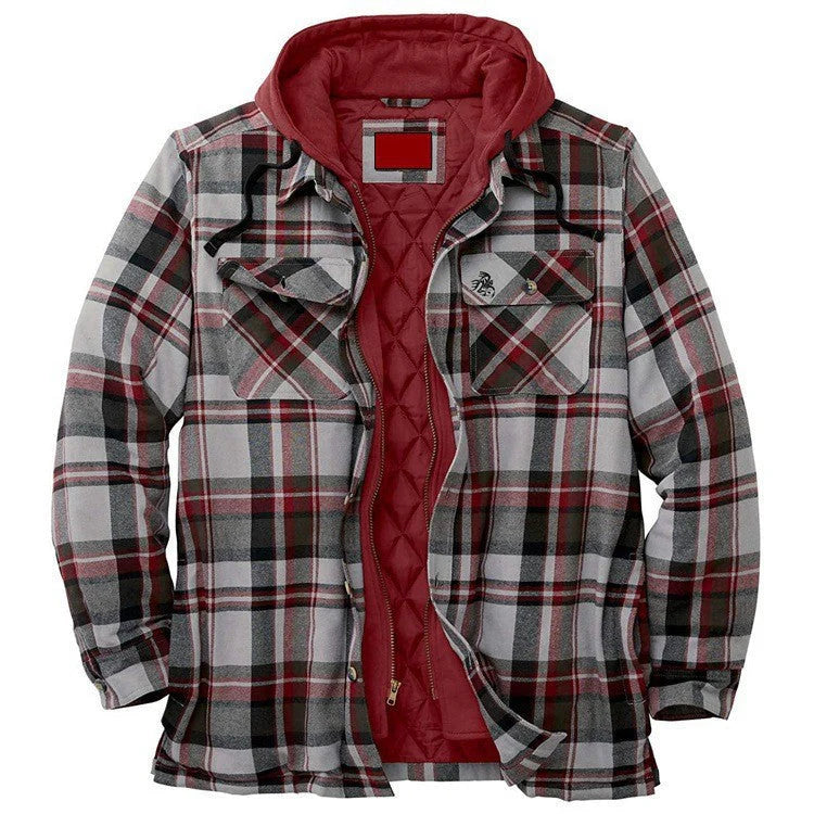 Filippo™ | Veste En Flanelle Avec Capuche