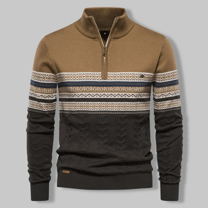 Alpina Quarter Zip Sweater