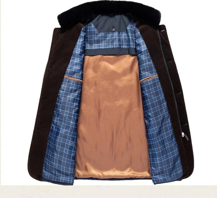 Solomon - Veste D'hiver À Col Montant Pour Hommes