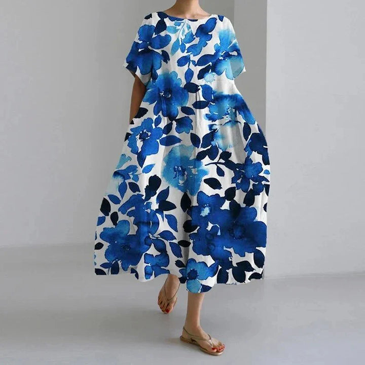 Amelia - Robe bohème avec fleurs