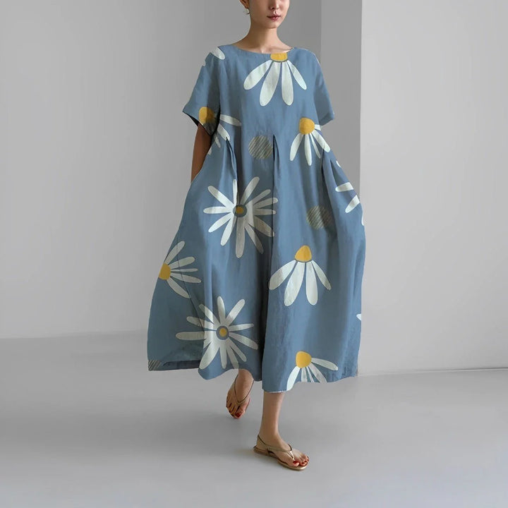 Amelia - Robe bohème avec fleurs
