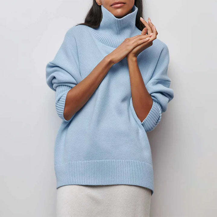 Amelia - Pull à col roulé en tricot
