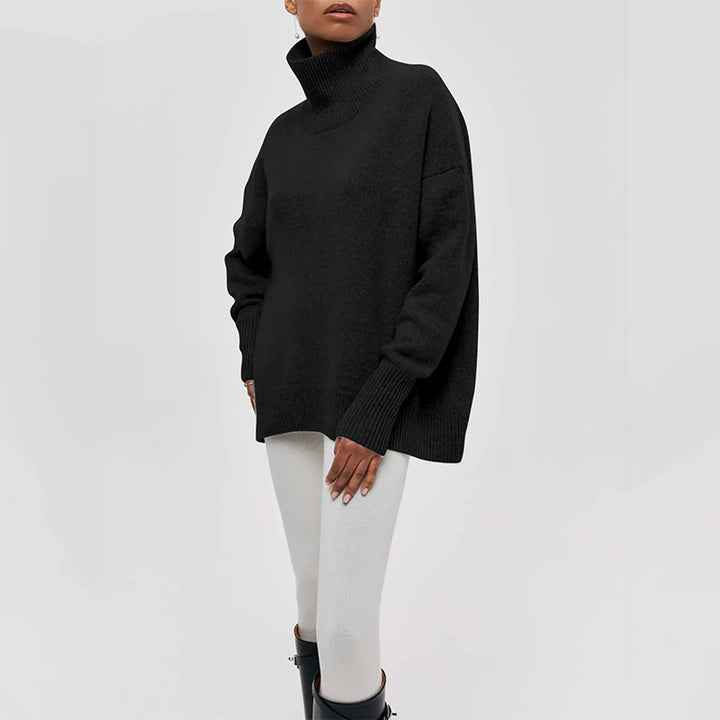 Amelia - Pull à col roulé en tricot