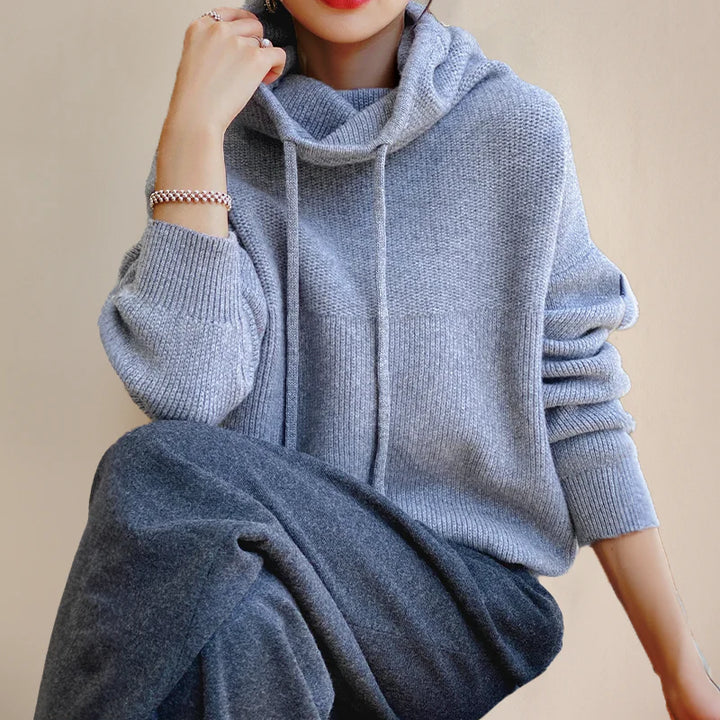 ARIA | Sweat à capuche en maille