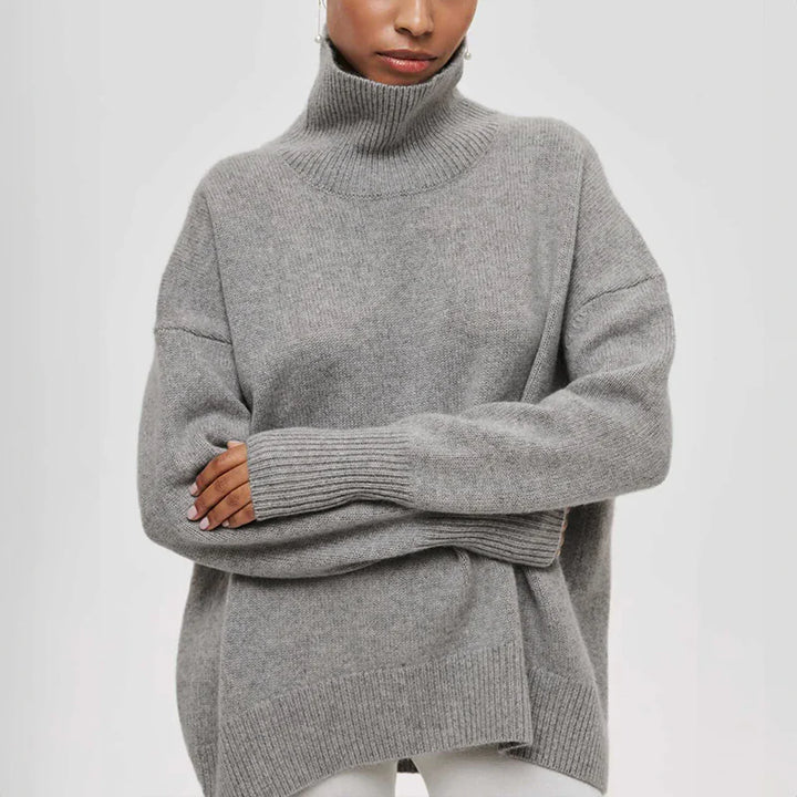 Amelia - Pull à col roulé en tricot