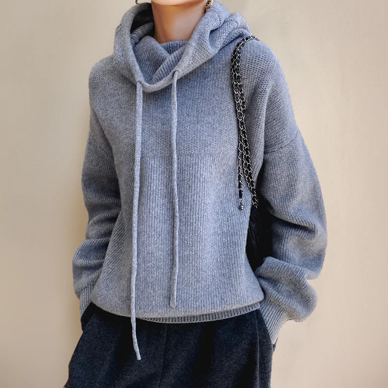 ARIA | Sweat à capuche en maille
