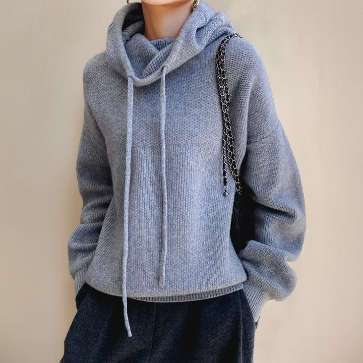 ARIA | Sweat à capuche en maille