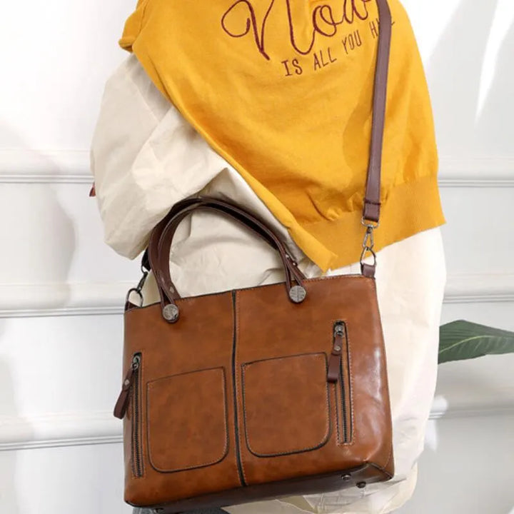 Amanda | Sac À Bandoulière En Cuir